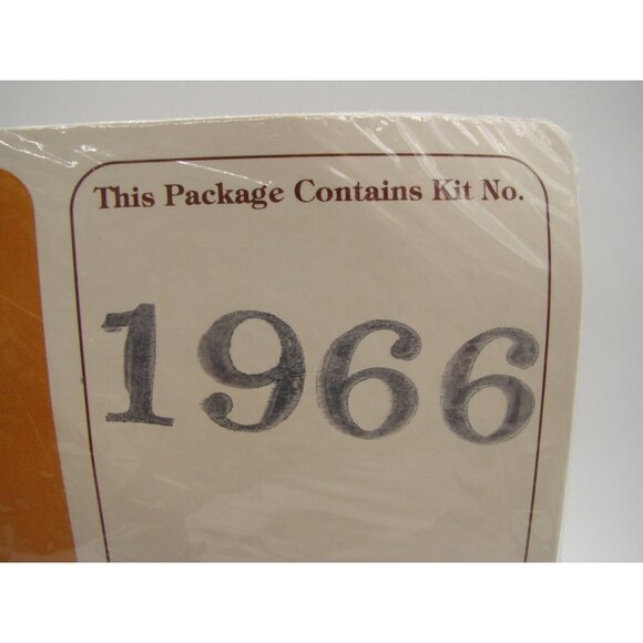 NEW The Creative Circle Cross Stitch Kit 9" Lilacs & Lace Cornucopia ACOC #1966 - Picture 2 of 11